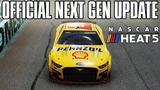 DOES IT WORK?  OFFICIAL NASCAR Heat 5 Next Gen Update GAMEPLAY