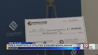 TVA and Huntsville Utilities Fund Scholarship for Lineworkers  July 18 2024  News 19 at 630 p.m.