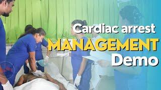 Cardiac arrest management   Advanced Life Support Demonstration