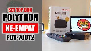 STB Polytron PDV 700-T2 - Set Top Box TV Digital Indonesia Polytron