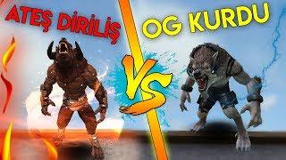 ATEŞ DİRİLİŞ VS OG KURDU  OYUNUN EN GÜÇLÜ KURDU VS EN HIZLI KURDU - WOLFTEAM