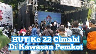 Suasana HUT Ke 22 Kota Cimahi Di Kawasan Pemkot  Sabtu 24 Juni 2023