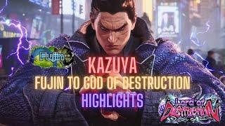 Tekken 8  Kazuya Fujin To God Of Destruction Highlights