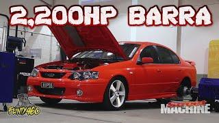 INSANE FORD TURBO BARRA MAKES 2200RWHP