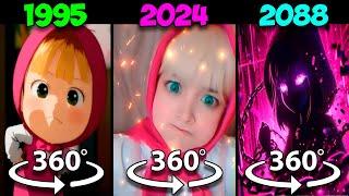 360° VR Masha Ultrafunk Song 1995 vs 2024 vs 2088