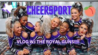 CHEERSPORT VLOG  Spirit of Texas Royal Guns 2024