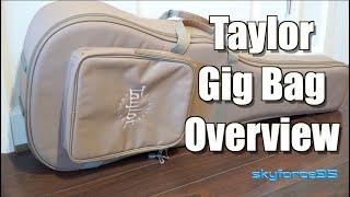 Taylor Guitar Regular Tan Structured Gig Bag Overview