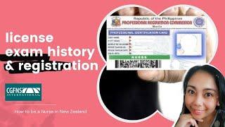 HOW TO COMPLETE LICENSE EXAM HISTORY & REGISTRATION CGFNS My Profile Section  DIYNo Agency