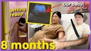 3rd Trimester Vlog  Ultrasound Appointment Pregnancy Updates l Baby position Nursery Due date