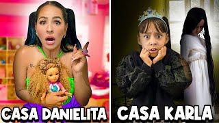 CAMBIO DE CASA CON DANIELA POR UNA NOCHE  Karla Bustillos