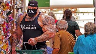 PEOPLE ARE SCARED OF HIM - WORLDS SCARIEST MONSTER IN THE INDUSTRY OF BODYBUILDING - ILLIA GOLEM