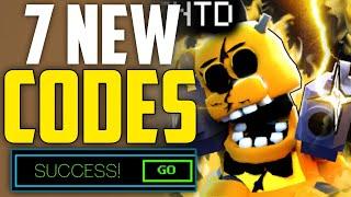 *NEW* ALL WORKING FIVE NIGHTS TD IN 2024 ROBLOX FIVE NIGHTS TD CODES