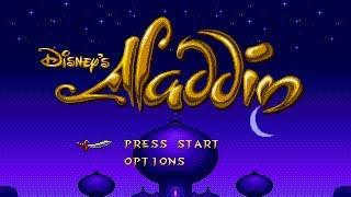 Full GamePlay Aladdin Difficult Mode Sega MegadriveGenesis