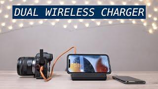 8 in 1 dual wireless charging station for phones and cameras 4K