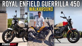Royal Enfield Guerrilla 450 Launched At ₹2.39 Lakh  First Look  PowerDrift QuickEase