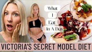 Dietitian Reacts to Victorias Secret Model Vita Sidorkina IS TWO MEALS ENOUGH FOOD?