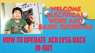 Air Circuit Breaker@ How to operate Switch Gear ACBLVSG 3200amp.