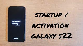 Samsung Galaxy S22 How to boot up and activate your phone