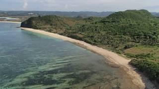 Southern coast of Lombok island Indonesia