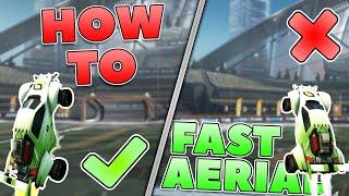 *2024* How to FAST AERIAL in ROCKET LEAGUE