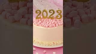 Amazing Idea New Year Cake #shorts #sweettime #2023