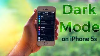 How To Get DARK MODEsort of on iPhone 5s66 Plus