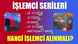 İŞLEMCİ TAVSİYELERİ  İntel mi AMD mi? - i5 mi? i7 mi? Önemli Bilgiler