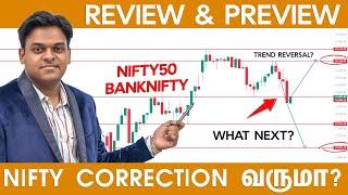 Nifty என்ன ஆகும்  Correction ஆகுமா  Review & Preview  Nifty & Bank Nifty