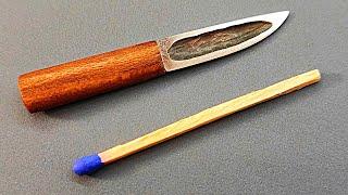 The smallest Yakut hunting knife DIY