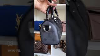 Mini review of the LV XS Keepall  #louisvuitton #lv #lvmonogrameclipse #handbaglover