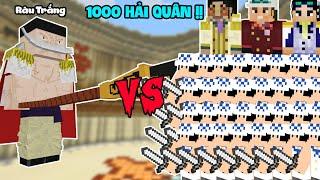 RÂU TRẮNG Đối Đầu Với 1000 HẢI QUÂN Trong Minecraft - Sinh Vật Chiến #6