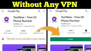 How To Download TextNow Apps in Play Store 2022 How To use TextNow Hindi 2022
