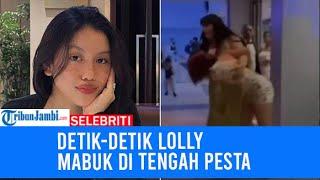 Detik-detik Lolly Mabuk di Tengah Pesta Putri Nikita Mirzani Sempoyongan Dipapah Temannya