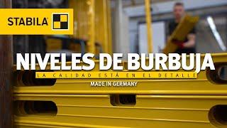 Niveles de burbuja STABILA Made in Germany – La calidad está en el detalle