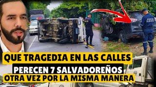 QUE TRISTE Fallëcën Siete ahorita en Plena Carretera la misma manera