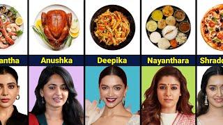 Famous Indian Actresses And Their Favorite Foods