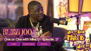 Blika  100 & Mike d 1on1 og talk