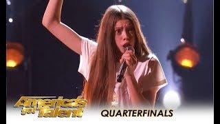 Courtney Hadwin Shy British Schoolgirl With SHOCKING Talent WOWS Americas Got Talent