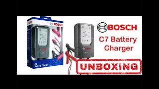 Bosch C7 Battery Charger - Unboxing & Review.