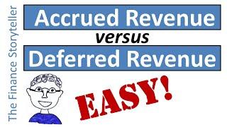 Accrued revenue vs deferred revenue