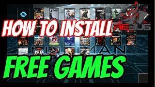 How to install games PlayStation 3 Jailbreak