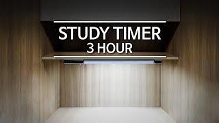 백색소음  프리미엄 독서실 1인실 백색소음기  공부용 타이머 Study Timer 3시간