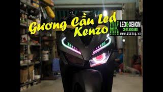 Vario độ Gương Cầu Led Kenzo kiểu Sole cùng hàng loạt Nâng Cấp Xịn Xò Dữ Dằn RẤT CẦN THIẾT_ AKshop