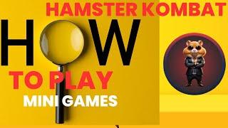 Hamster Combat Mini-Games 26 JULY 2024 DAILY COMBO  CIPHER