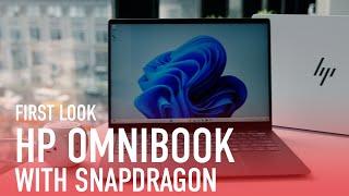 First Look HP Takes on Snapdragon X Elite With an AI-Led OmniBook Brand Revival