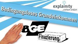 Bedingungsloses Grundeinkommen einfach erklärt explainity® Erklärvideo