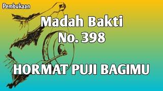 MB 398 Hormat Puji BagiMu  Musik Madah Bakti Katolik  Cover by Roni Bora