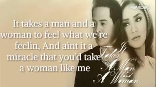 It Takes A Man And A Woman Lyrics Video - Sarah Geronimo