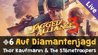 #6 Auf Diamantenjagd  Lets Play Jagged Alliance 3 Livestream-Aufzeichnung