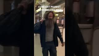 When a pro pianist goes undercover as a homeless man…